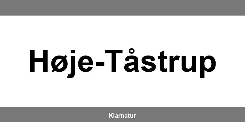 Harald Nyborg Høje-Tåstrup åbningstider